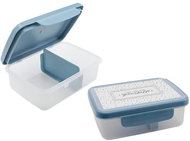 HEALTHY BED SCANDI Healthy snack box grey-blue - Lunch Box