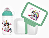 ZDRAVÁ LAHEV zdravá sváča + zdravá láhev 0,5 l MAGIC UNICORN set - Lunch Box