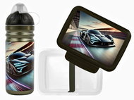 ZDRAVÁ LAHEV zdravá sváča + zdravá láhev 0,7 l HYPERCAR set - Lunch Box