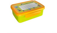 HEALTHY BED Healthy snack green/yellow, complete - Lunch Box