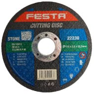 Kotúč na kameň rezný, priemer 115 × 2,5 × 22,2 mm, FESTA - Rezný kotúč