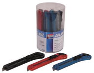 Nůž SET, dóza 12 ks, 18 mm - Odlamovací nůž
