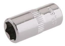 Hlavice, 1/4", 9 mm, CrV, FESTA - Gola ořech - Hlavní obrázek