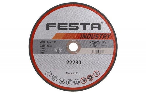 Kotouč řezný kov O 230 x 2 mm, FESTA INDUSTRY - Řezný kotouč - Main image