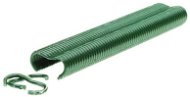 Spony plotové VR22, 215 ks, zelené, blister, RAPID - Spony na pletivo