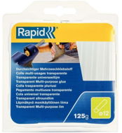 Lepidlo tavné univerzálne, priemer 12 mm, 250 g, transparentné, blister, RAPID - Lepiace tyčinky