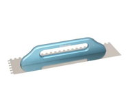 Hladítko nerez, zub 6 mm, 480 x 130 mm, dřevěná rukojeť M - Zednické hladítko