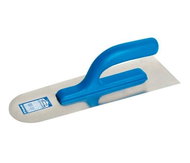 Hladítko nerez s kulatou špičkou, 325 x 105 mm, plastová rukojeť M - Zednické hladítko