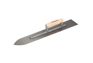 Hladítko ocelové špičaté, 600 x 90 mm, dřevěná rukojeť - Zednické hladítko