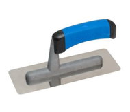 Hladítko nerez benátské, 80 x 200 mm, gumová rukojeť M - Zednické hladítko