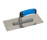 Hladítko nerez hladké, 270 x 130 mm, gumová rukojeť M - Zednické hladítko