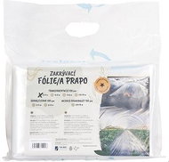 Fólie LDPE 4 x 5 m, 120 my, transparentní, PRAPO - Covering Film