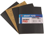 Papír brusný 230 x 280 mm P120, 10 ks, voděodolný - Brusný papír