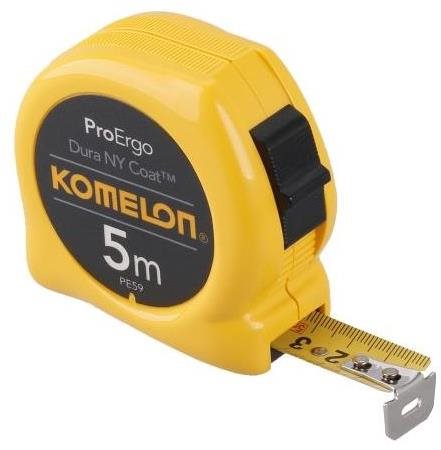 Metr svinovací ProErgo CE, 5 m x 19 mm, KOMELON - Svinovací metr - Main image