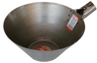 Scooping tool steel with sleeve, O 235 mm, ENPRO - Masonry Scoop