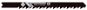 Sada pílových listov Pílka priamočiara Black+Decker, 5 ks, 75/1,3 mm, 12340 - Sada pilových listů