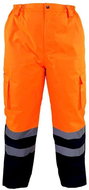 Kalhoty zimní reflexní, oranžové, vel. L, LAHTI PRO - Work Trousers