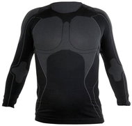 Thermal T-shirt, black-grey, sizing. S/M - T-Shirt