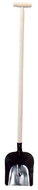Lopata standard, s násadou T, černá - Lopata