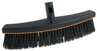 Smeták plastový, 37 cm, vlas 7 cm, click, černý - Sweeping Brush