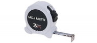 Metr svinovací MŮJ METR CE, 3 m, bílý, FESTA - Svinovací metr