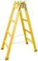 Dvojitý rebrík Dvojitý rebrík drevený PROFI, 9 priečok, L = 286,5 cm, ENPRO - Štafle