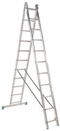 Žebřík Al, 2 x 14 příček, 4,00 m, 6,83 m, univerzální, ALVE 7514 - Žebřík