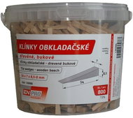 Klínky obkladačské dřevěné, 54 x 7 x 8,5 - 0 mm, 800 ks, ENPRO - Tiling Tools