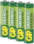 GP Zinková baterie Greencell AAA (R03), 4 ks - Jednorázová baterie