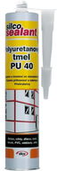 Tmel polyuretanový PU40, 310 ml, bílý, SILCO - Tmel