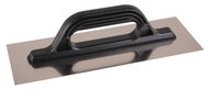 Stainless steel straight smoother, 360 x 130 mm, plastic handle, FESTA - Trowel