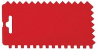 Stěrka plastová, zuby, 170 x 115 mm - Stěrka