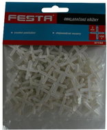 Křížky obkladačské plastové, 1,5 mm, 200 ks - Tiling Tools