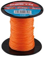 Building twine, braided, 50 m, 1 mm, orange - String