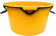 Nádoba plastová kruhová s kovovými úchyty , 90 l, žlutá, Gripline ENPRO - Lavor