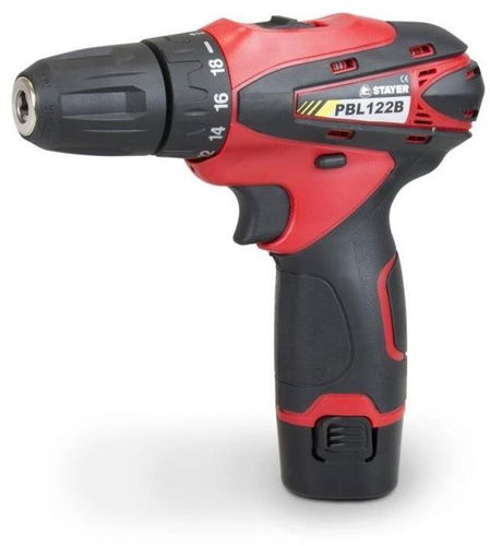 Vrtačka aku PBL 122 BK, 12V, 2Ah, 2 baterie Li-ion, kufr, STAYER - Aku vrtačka - Hlavní obrázek