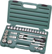 Gola set PROFI, 27 pcs, 1/2", plastic cover, CrV, FESTA - Socket Wrench Set