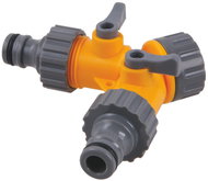 ROSA Manifold with 3/4" valves for 2 quick couplings - Document Organiser