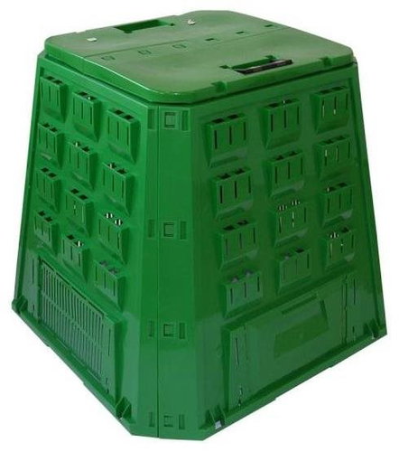 Kompostér, 420 l, 885 x 888 x 800 mm, zelený - Compost Bin - Main image