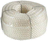 Silk rope, 10 mm x 50 m, white - Rope