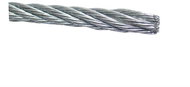 Galvanized steel wire rope, 10 mm x 50 m - Cable