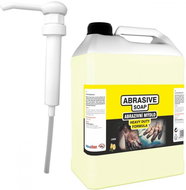 Liquid abrasive soap with dosing pump, 5 L, lemon, SILCO - Liquid Soap