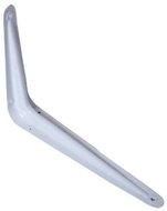 Steel bracket, 300 x 250 mm, white - Console