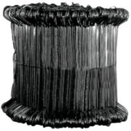 Fixation tie, 160 mm, black, 1000 pcs - Rebar Tie