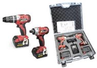 Set drill cordless PBL 224 P + impact wrench cordless ISL 224, case, STAYER - Tool Set