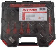 Sada diamantových korunek M14, STAYER, o 6 - 12 mm, 4 ks - Crown Drill Bit