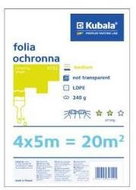 Fólie zakrývací LDPE, neprůsvitná, 12 my, 4 x 5 m, KUBALA - Covering Film
