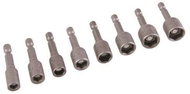 Adapter set 1/4", 6 - 13 mm, 8 pcs - Drive Socket