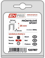 Staples PROFI, 343/25 mm, 600 pcs, ENPRO - Heavy-Duty Staples