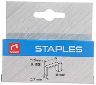 Staples in a Box, 6mm, 1000 pcs - Staples